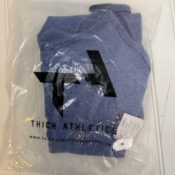 NEW Thick Athletics Apparel Small Blue Romper - Picture 1 of 7